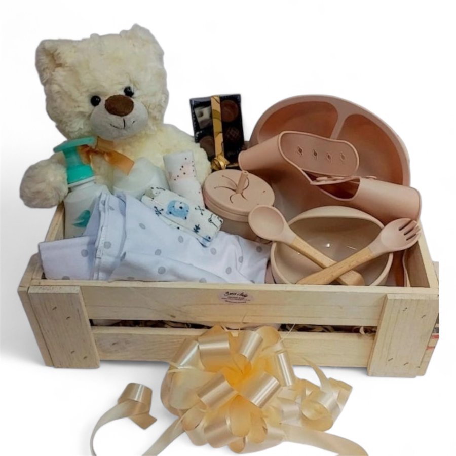 Baby gift crate