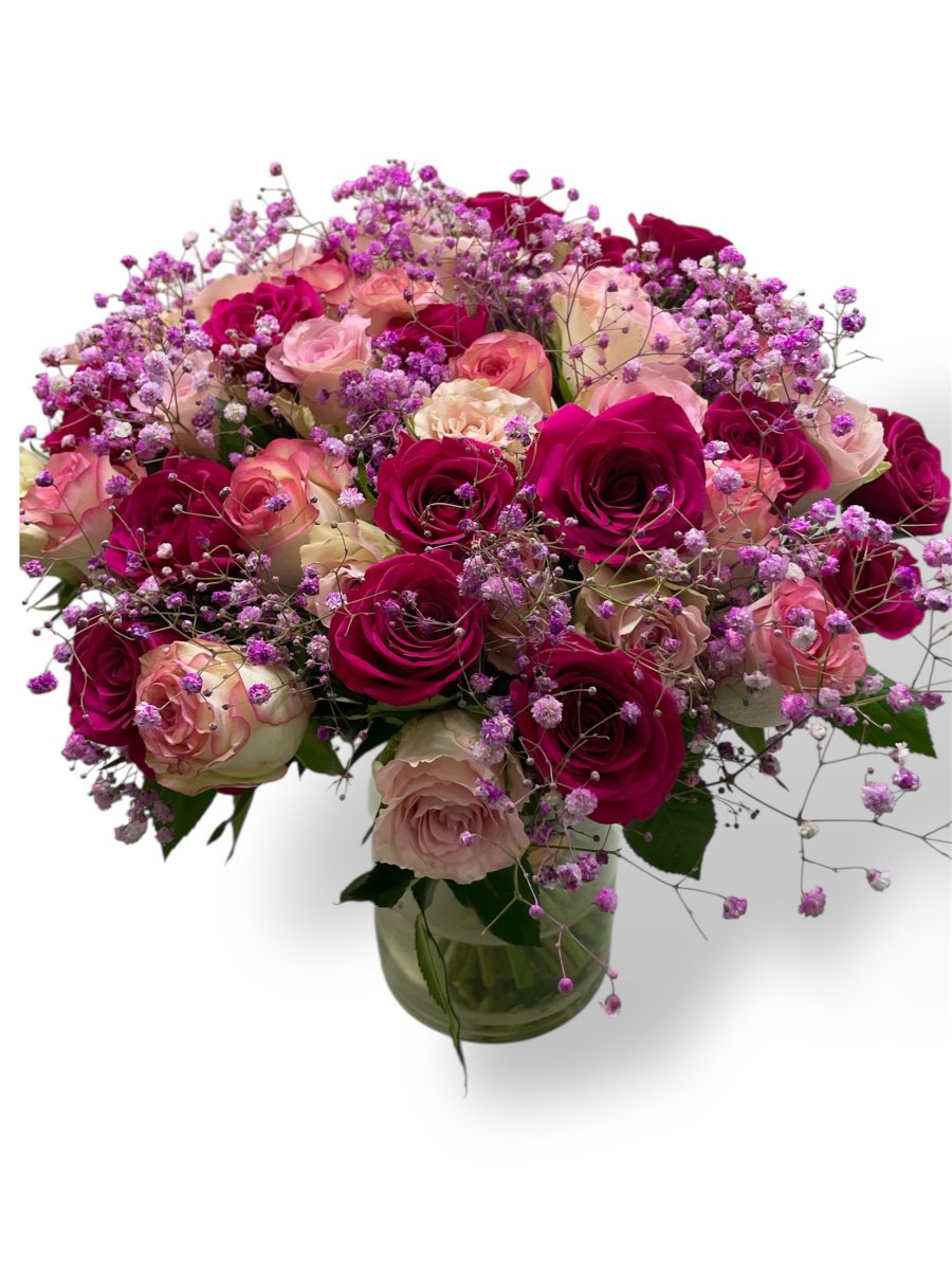 Shades of pink Roses 